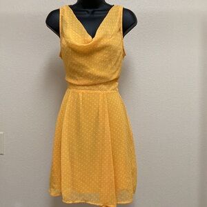 Yellow Polka Dot Dress